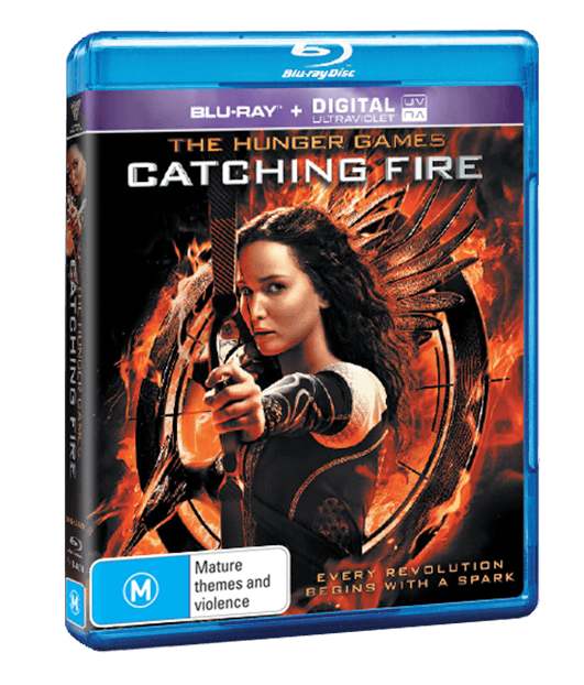 The Hunger Games Catching Fire Blu-Ray