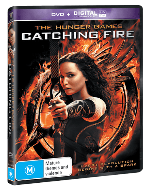 The Hunger Games Catching Fire DVD